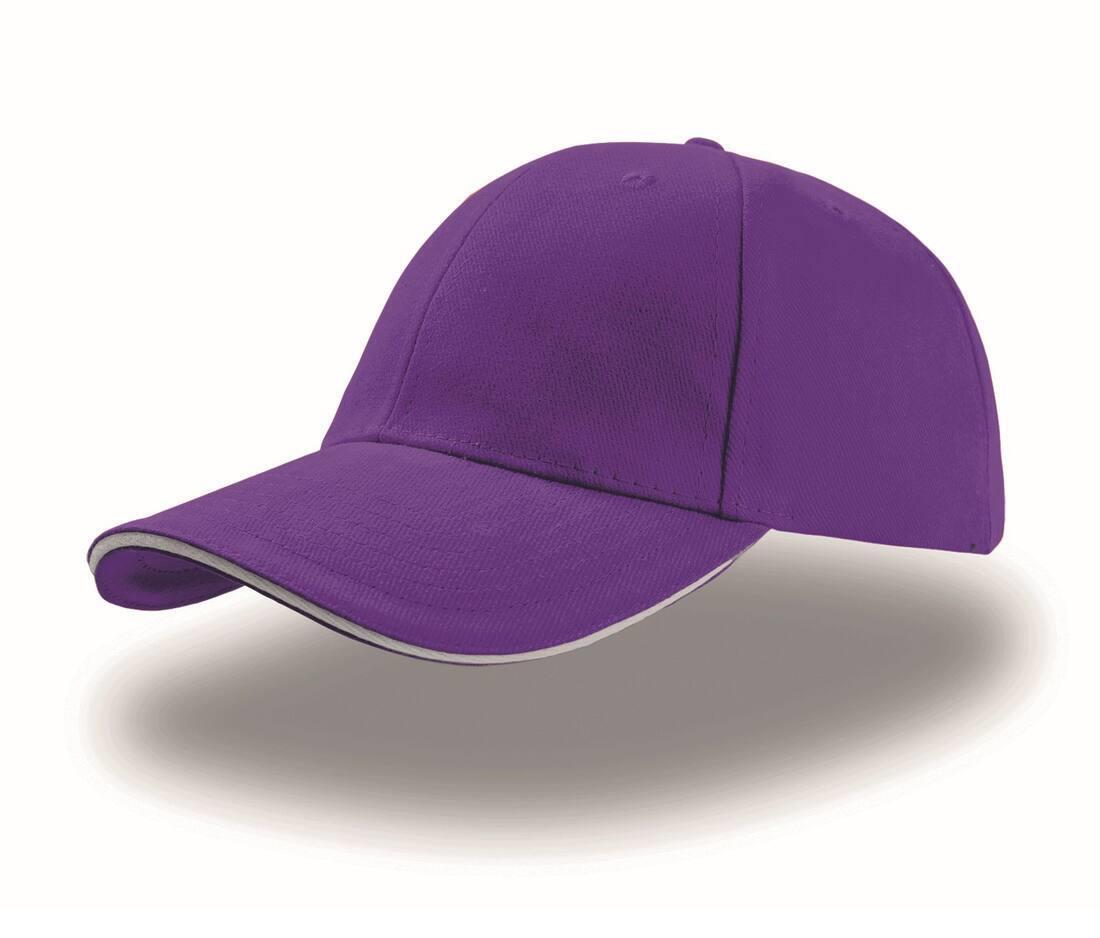 Pet purple/white voor volwassen unisex meerdere kleuren pet