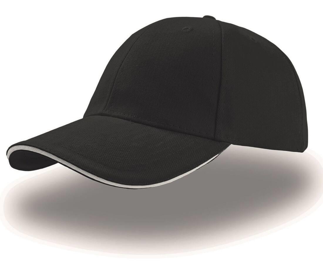 Pet zwart - wit voor volwassen unisex meerdere kleuren pet