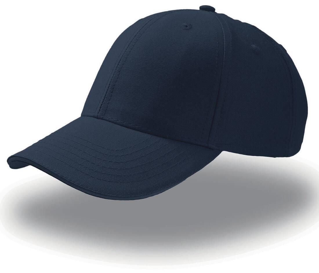 Sport cap sport petje 100 procent katoen navy/navy