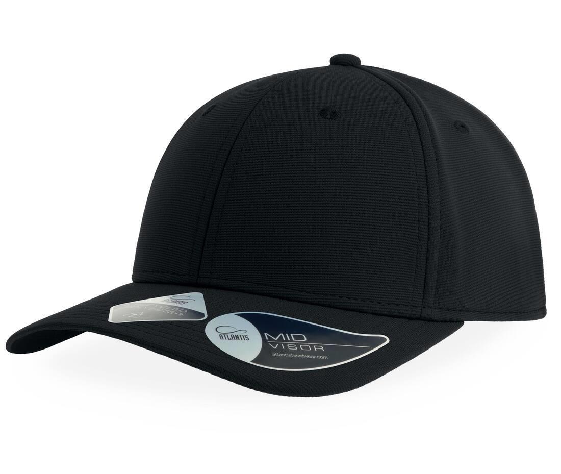 Sportieve Pet zwart avontuurlijk cap voor volwassen