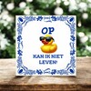 foto 2 Tegeltje op eentje kan ik niet leven eendje