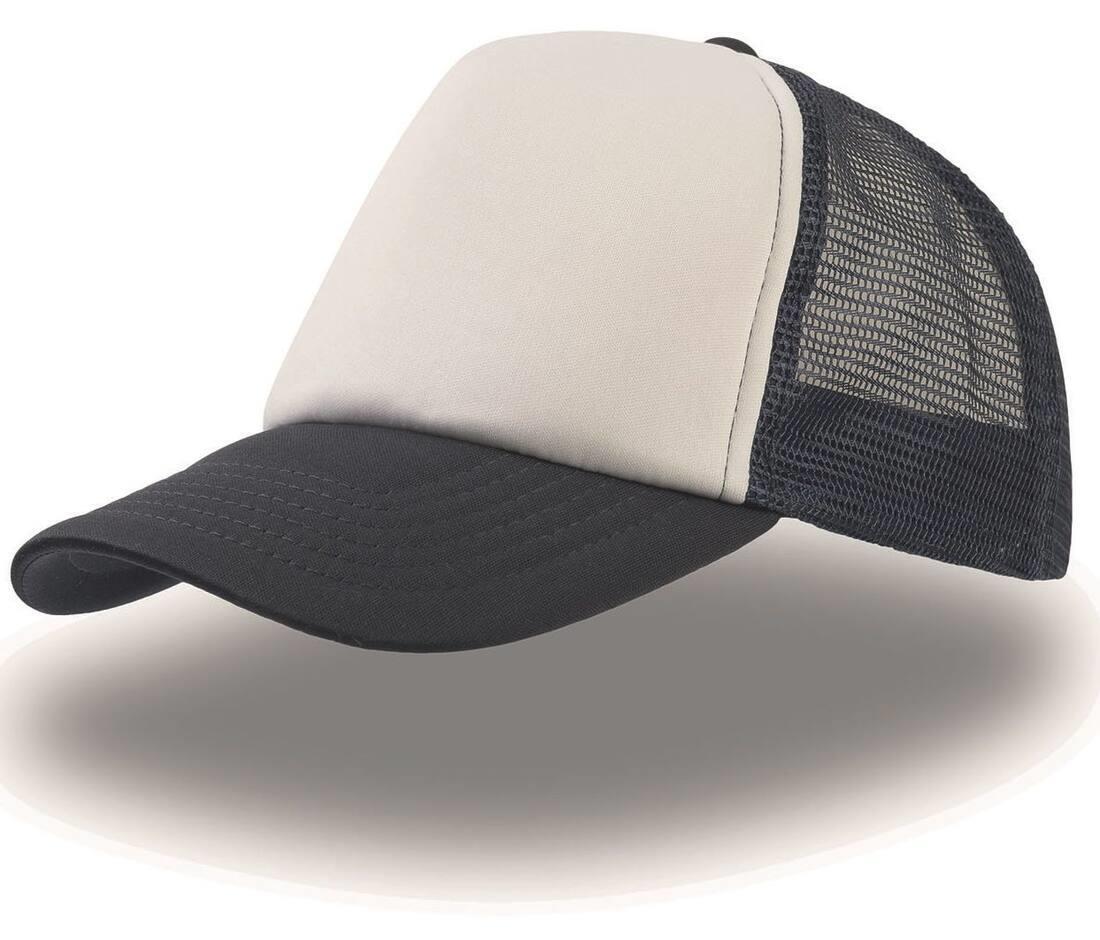 Trucker cap navy/white volwassen pet