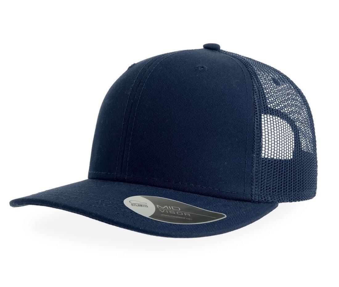 trucker pet volwassen donkerblauw snap back