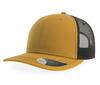 trucker pet volwassen mustard / black snap back
