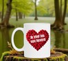 foto 2 Valentijn mok ik vind jou een lieverd. Lieve tekst