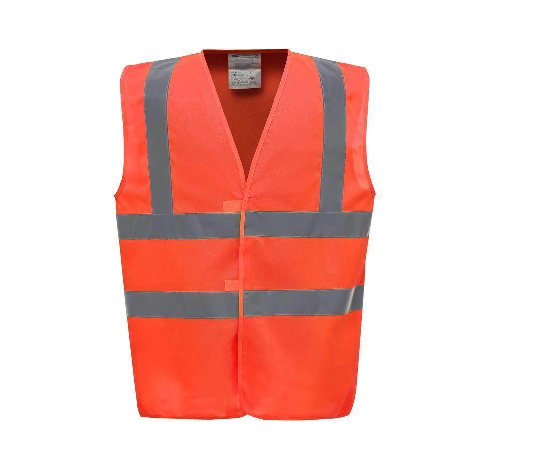 Veiligheidshesje hi vis orange voor optimale Zichtbaarheid en Veiligheid