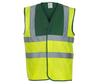 Veiligheidshesje paramedic green/hi vis yellow voor optimale Zichtbaarheid en Veiligheid