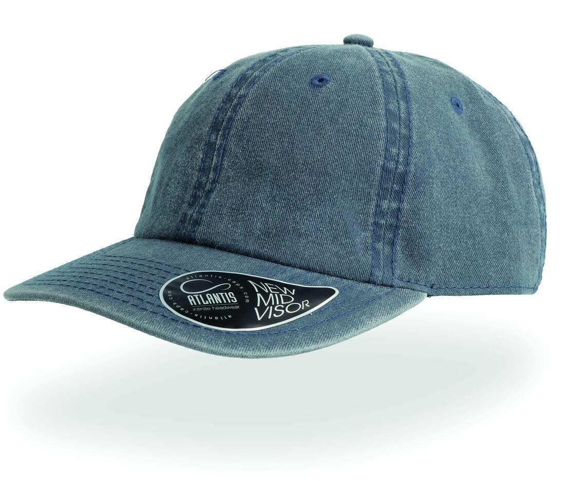 Vintage pet donkerblauw cap vintage volwassen