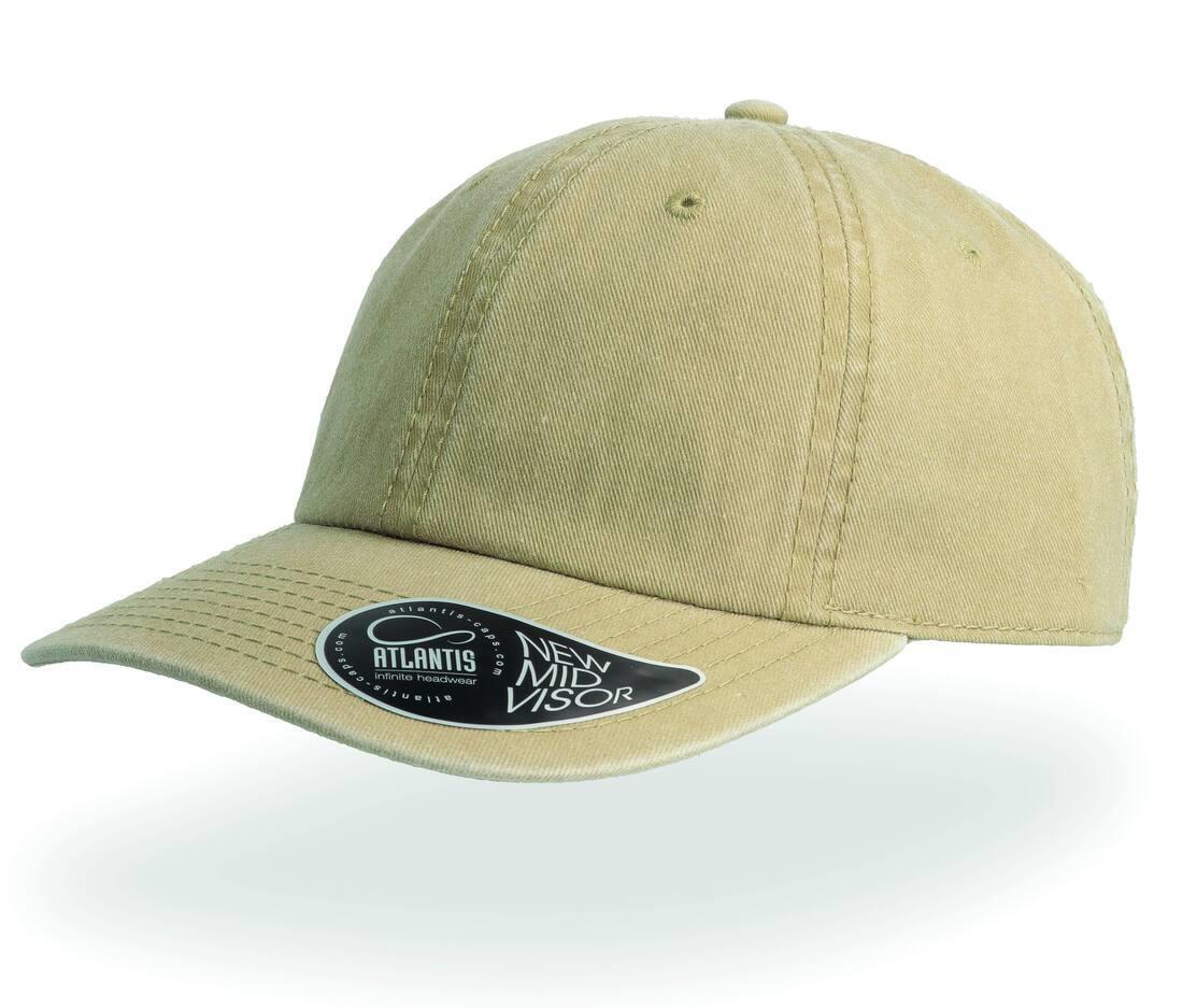 Vintage pet khaki cap vintage volwassen