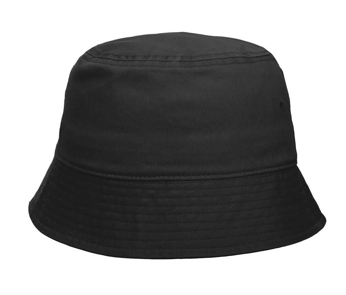 zwart bucket-hat volwassen hoed