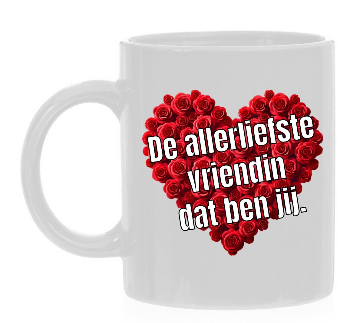 Mok De allerliefste vriendin dat ben jij. Super leuke mokken