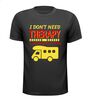 shirtje camperliefhebbers camper t-shirt I dont need therapy, I just need to go to my camper