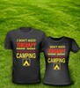 foto 3 Shirtje I don't need therapy, I just need to go camping