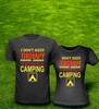 foto 4 Shirtje I don't need therapy, I just need to go camping