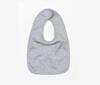 Slab heather grey melange voor jouw baby bedrukbaar te personaliseren dubbel laags