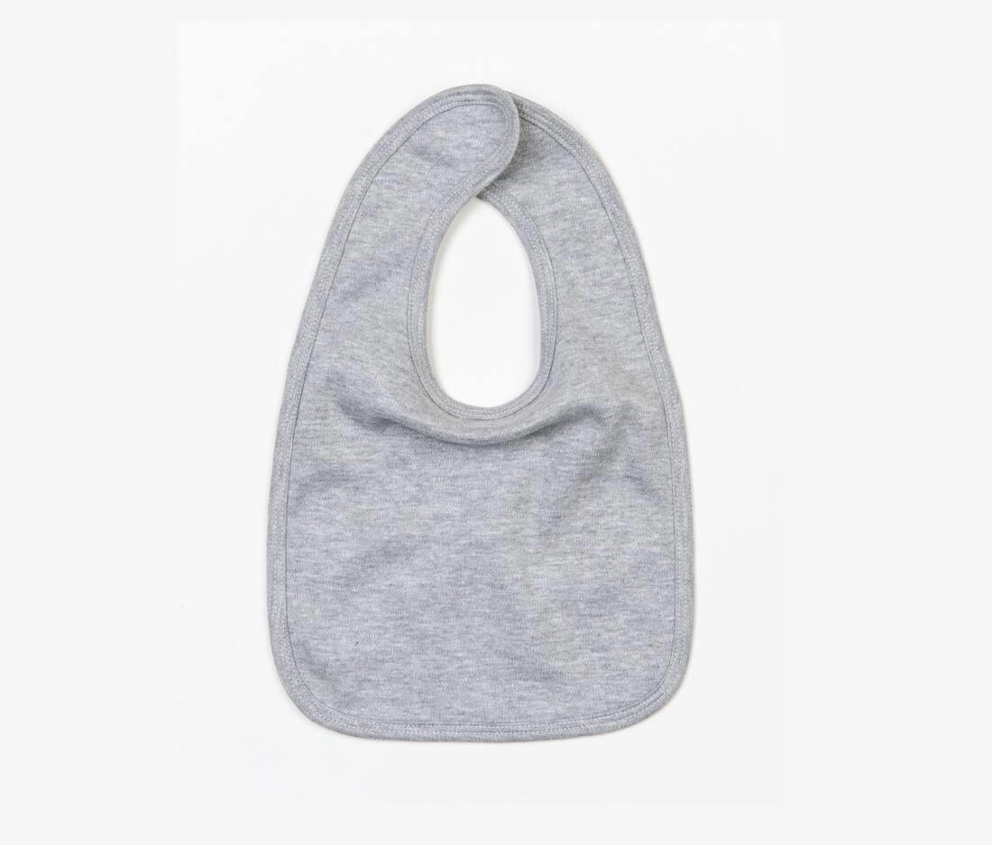 Slab heather grey melange voor jouw baby bedrukbaar te personaliseren duurzaam dubbel laags