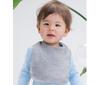 foto 2 Slab heather grey melange voor jouw baby bedrukbaar te personaliseren duurzaam dubbel laags 