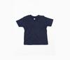 T-shirt voor baby blauw personaliseren bedrukbaar