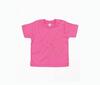 T-shirt voor baby fuchsia personaliseren bedrukbaar duurzaam