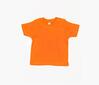 T-shirt voor baby oranje personaliseren bedrukbaar