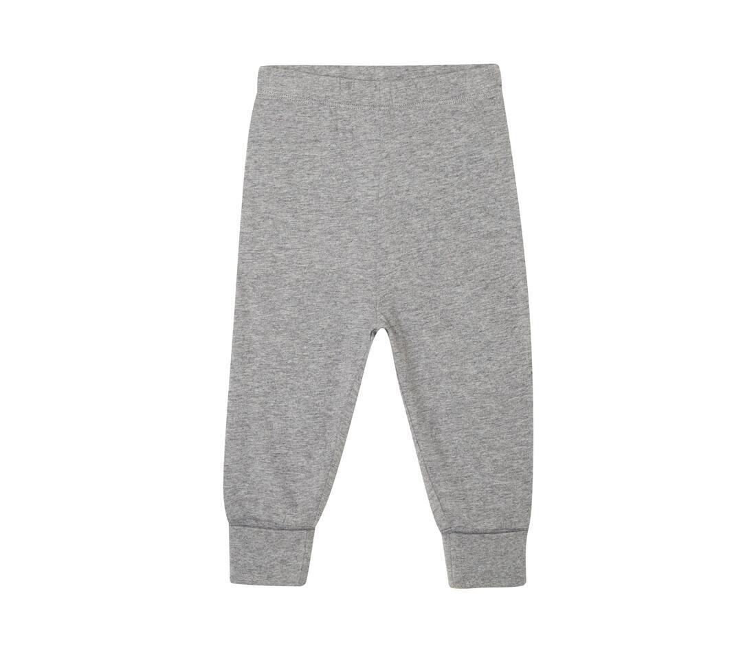 baby pyjama heather grey melange