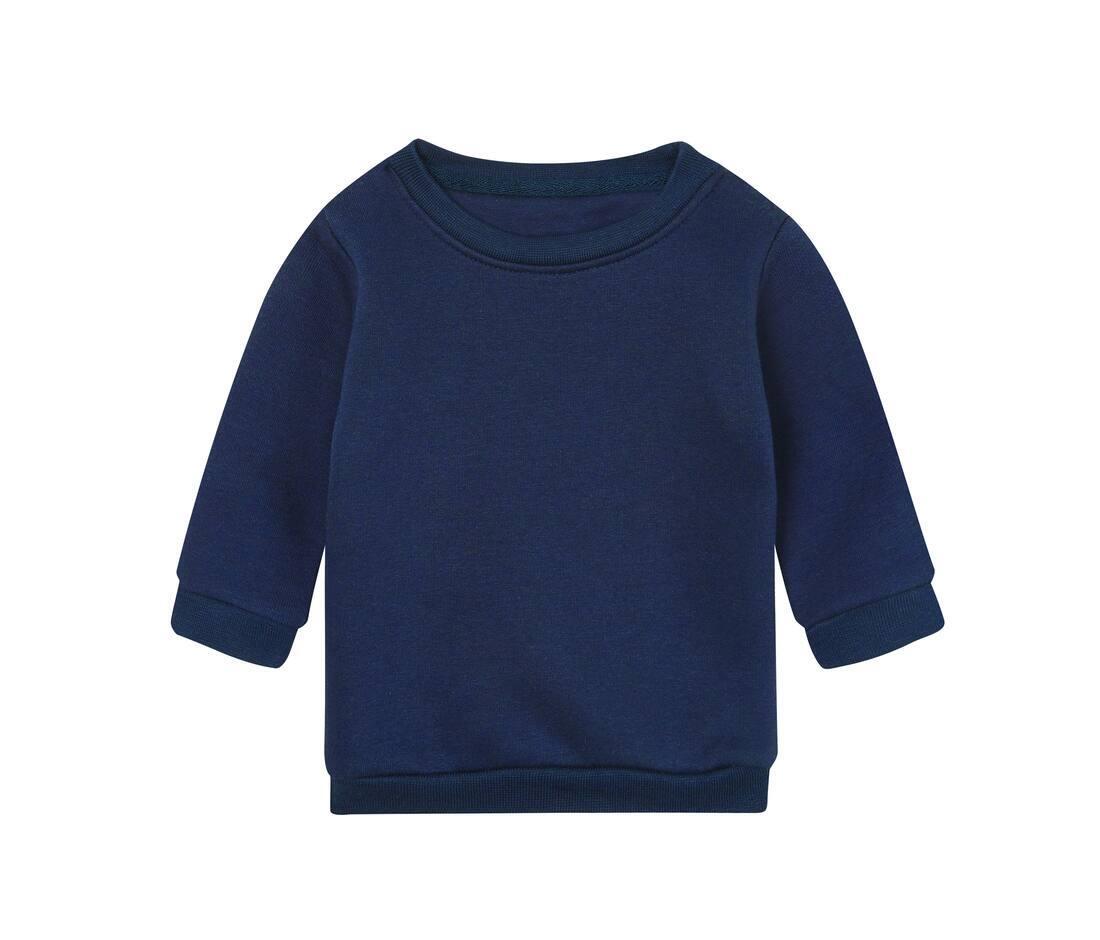 baby sweatshirt donkerblauw