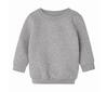 baby sweatshirt heather grey melange