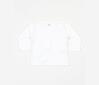 Baby T-shirt wit personaliseer bedrukken lange mouw