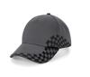 Cap Grand prix graphite grey pet voor auto race liefhebbers autoracesport