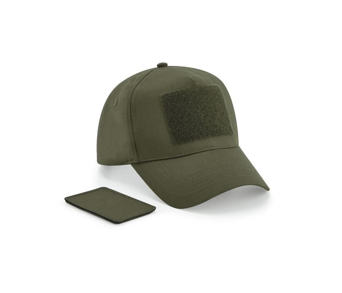 Cap met Removable Patch military green volwassen