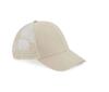 Katoenen Trucker pet zand kleur