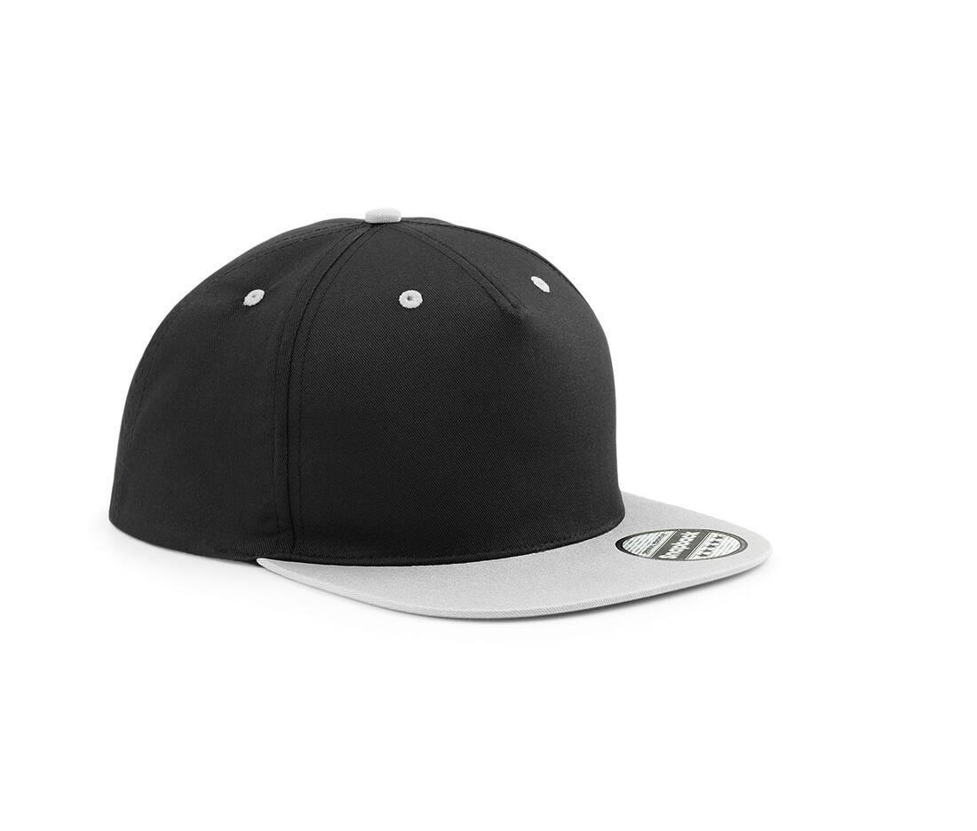 Moderne cap pet black/grey volwassen trendy pet