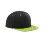 foto 1 Moderne cap pet black/lime green volwassen trendy pet