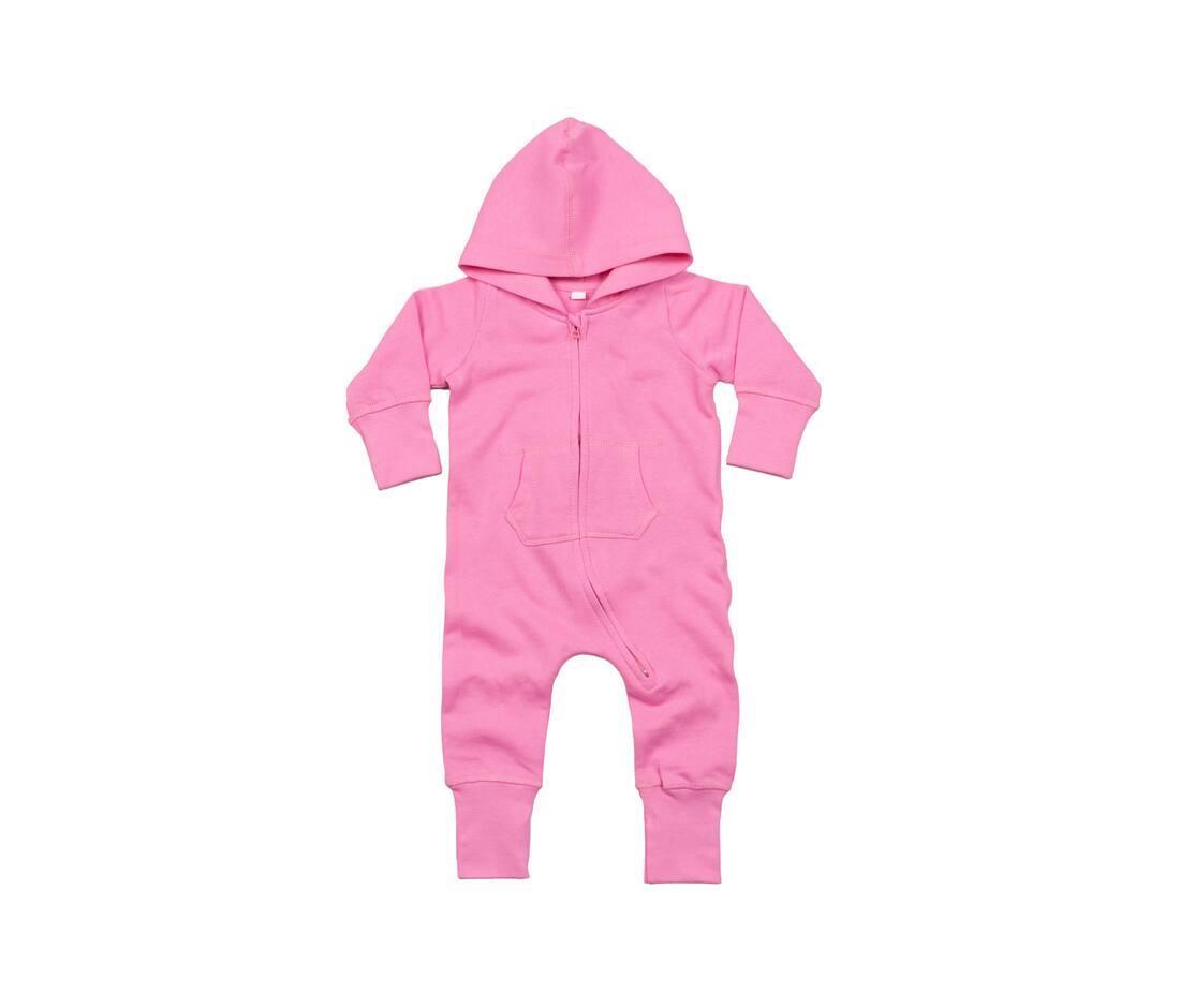 Onesie bubble gum pink voor baby's bubble gum pink personaliseren bedrukken