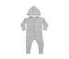 Onesie heather grey melange voor babys heather grey melange personaliseren bedrukken