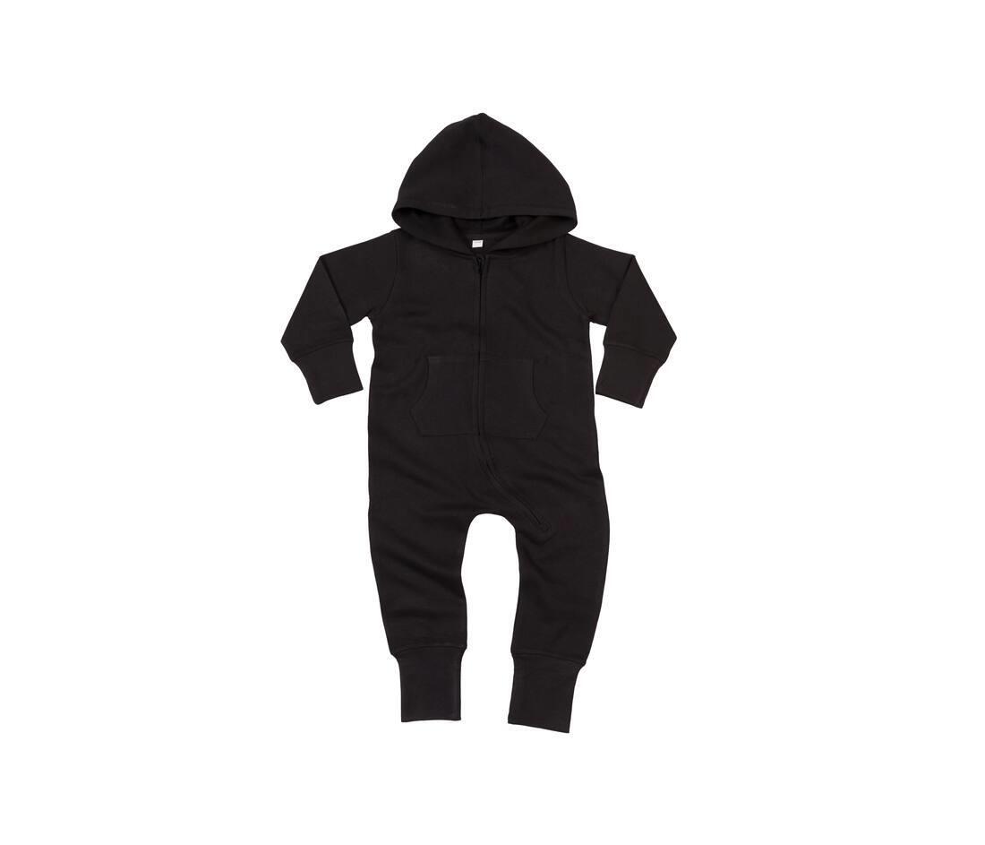 Onesie zwart voor baby's zwart personaliseren bedrukken