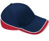 Pet french navy/classic red/white volwassen hedendaagse look TEAMWEAR