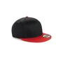Pet voor kinderen black/bright red kinderpetten