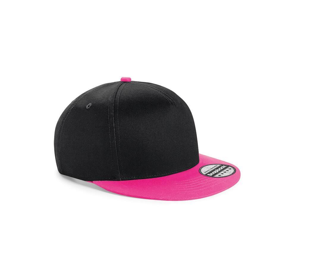 Pet voor kinderen black/fuchsia kinderpetten