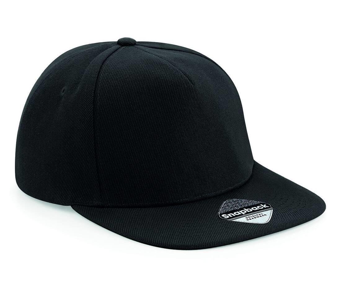 Retro snapback pet black / black / black volwassen