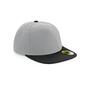 Retro snapback pet grey/black volwassen
