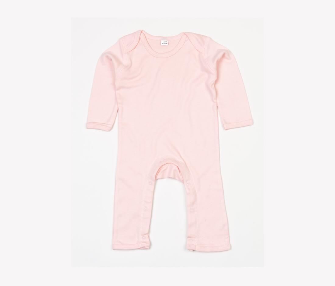 Rompasuit powder pink romper Babybugz bedrukbaar