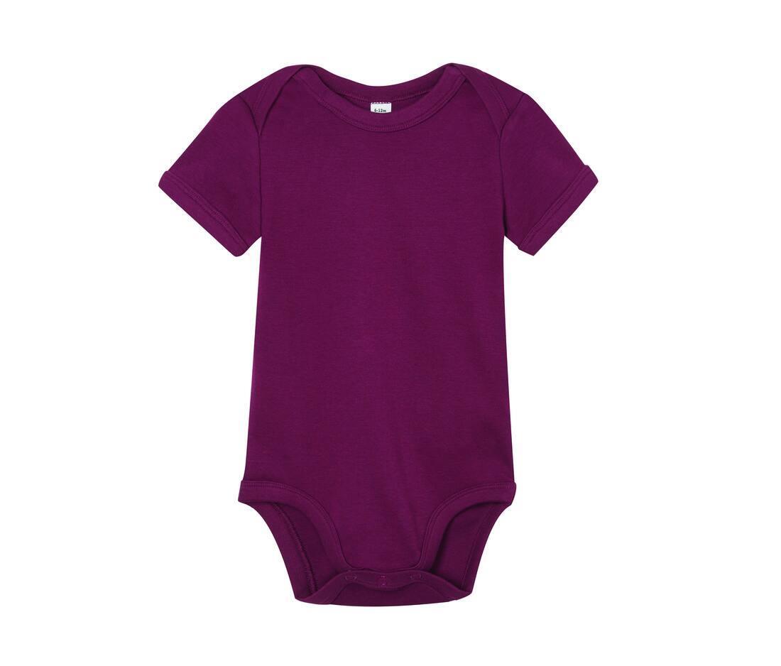 Romper bordeaux personaliseer Romper bedrukken duurzaam