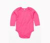 foto 1 Romper fuchsia lange mouw bedrukbaar