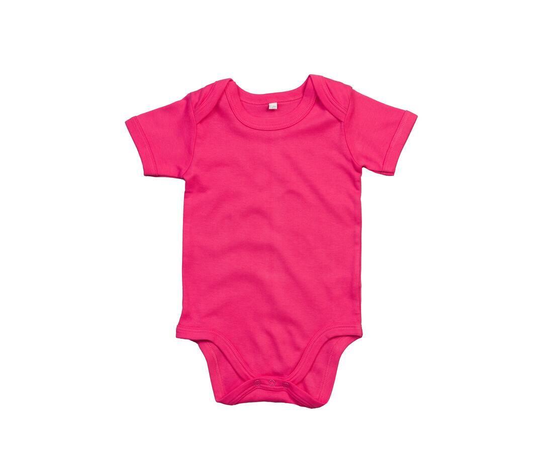 Romper fuchsia personaliseer Romper bedrukken duurzaam