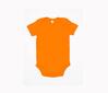 Romper oranje personaliseer Romper bedrukken