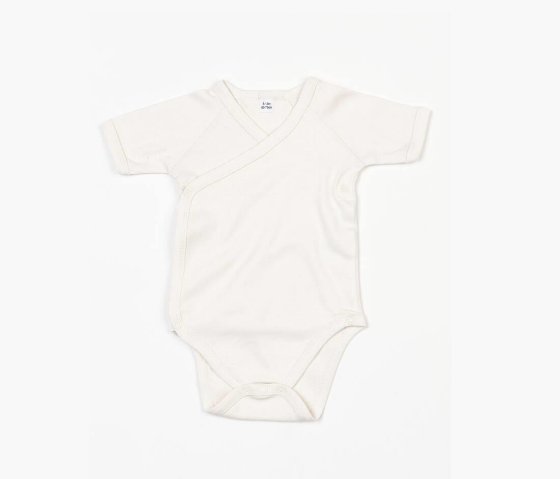 Romper organic naturel korte mouw