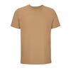 T-shirt heren 100% Organic T-shirt dark beige perfect voor personalisatie bedrukking.