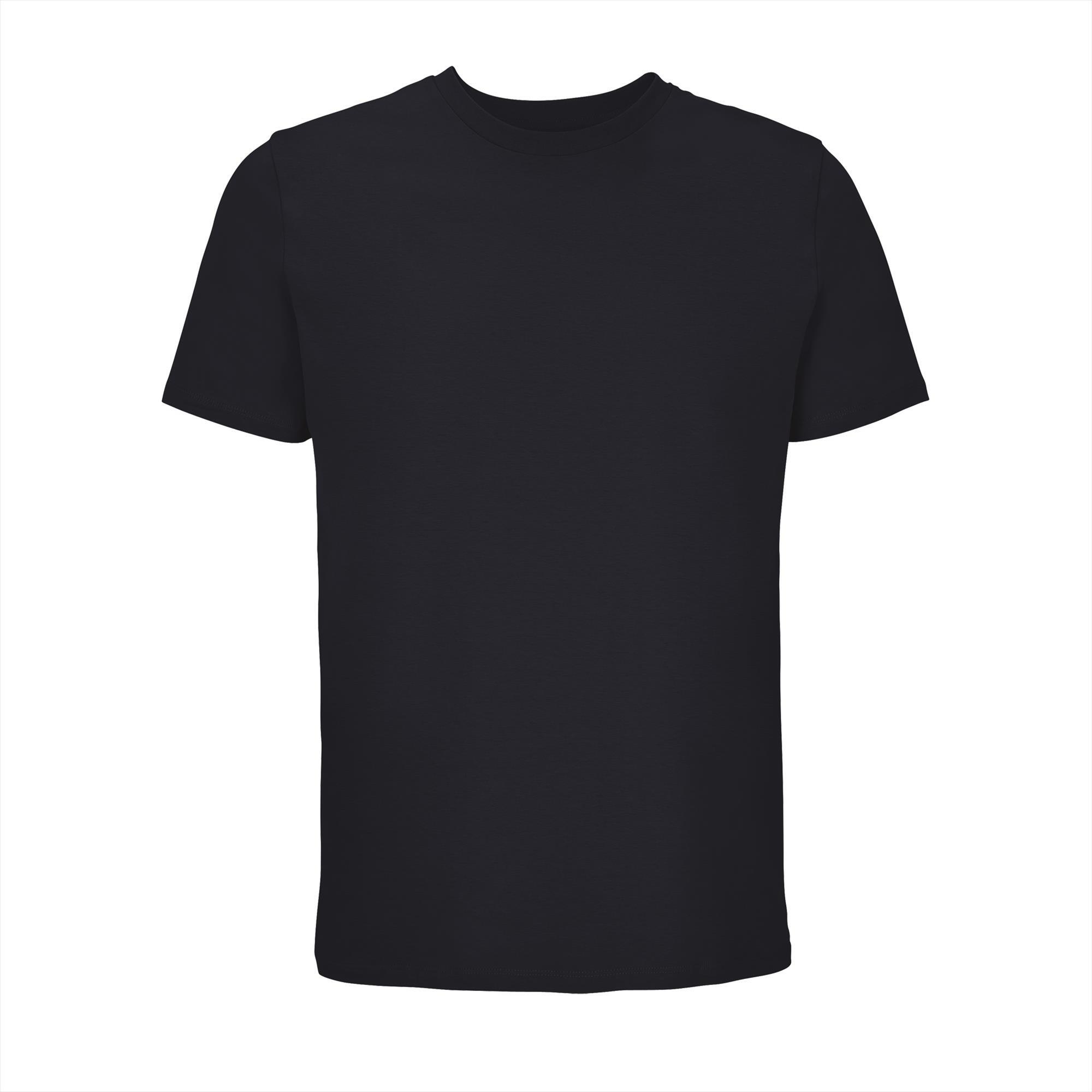 T-shirt heren 100% Organic T-shirt donkerblauw perfect voor personalisatie bedrukking.