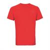 T-shirt heren 100% Organic T-shirt helder rood perfect voor personalisatie bedrukking.